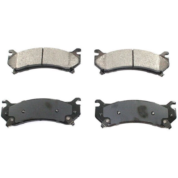 Front Brake Pad Set - Compatible with 1999 - 2007 GMC Sierra 1500 2000 2001 2002 2003 2004 2005 2006