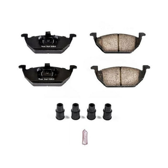 Front Brake Pad Set - Compatible with 1999 Volkswagen Golf