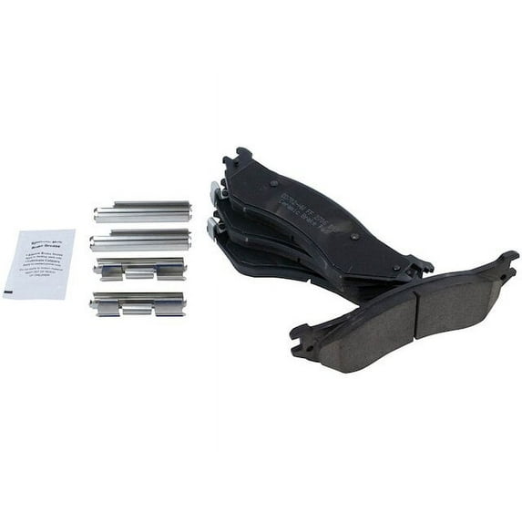 Front Brake Pad Set - Compatible with 2000 - 2001 Dodge Ram 1500