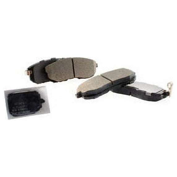 Front Brake Pad Set - Compatible with 2000 - 2001 Nissan Sentra 2.0L 4-Cylinder
