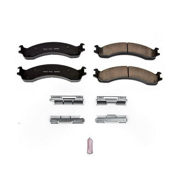Front Brake Pad Set - Compatible with 2000 - 2002 Dodge Ram 2500 2001