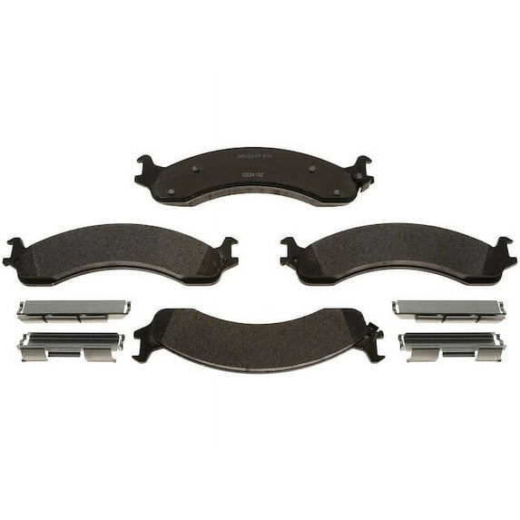 Front Brake Pad Set - Compatible with 2000 - 2002 Dodge Ram 2500 2001