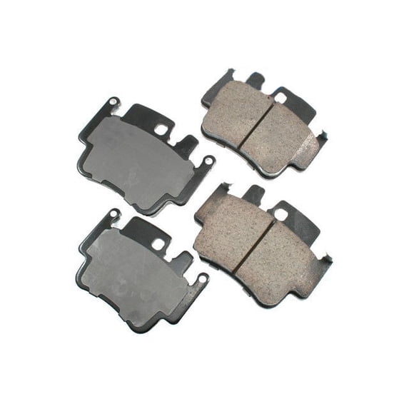 Front Brake Pad Set - Compatible with 2000 - 2004 Porsche Boxster 3.2L H6 2001 2002 2003