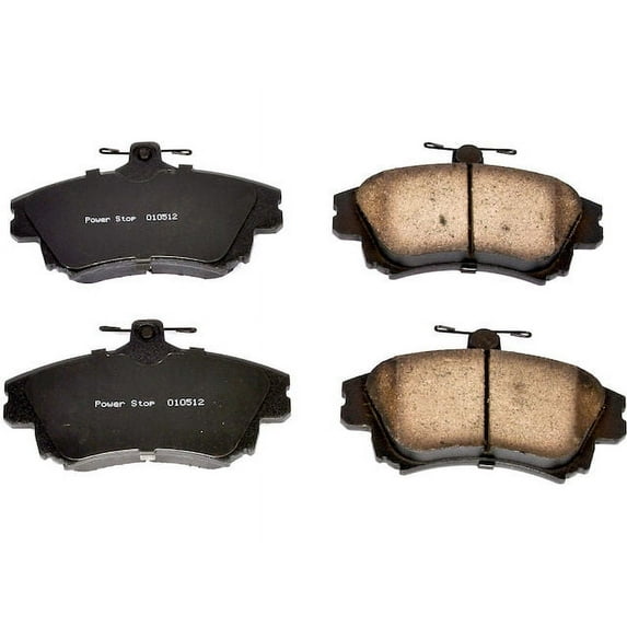 Front Brake Pad Set - Compatible with 2000 - 2004 Volvo V40 2001 2002 2003