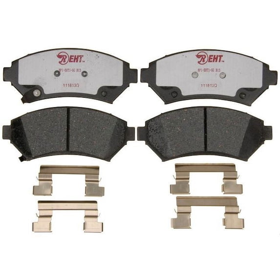 Front Brake Pad Set - Compatible with 2000 - 2005 Pontiac Bonneville 2001 2002 2003 2004