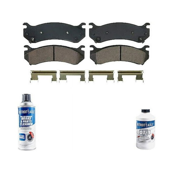 Front Brake Pad Set - Compatible with 2000 - 2006 GMC Yukon 2001 2002 2003 2004 2005