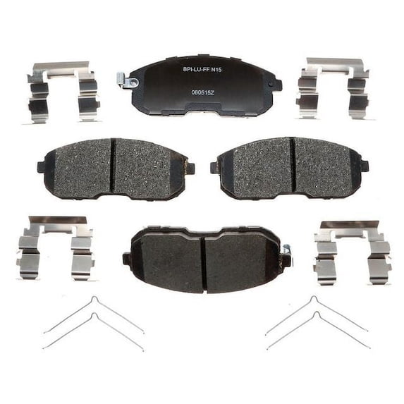 Front Brake Pad Set - Compatible with 2000 - 2006 Nissan Sentra SE 2.5L 4-Cylinder 2001 2002 2003 2004 2005