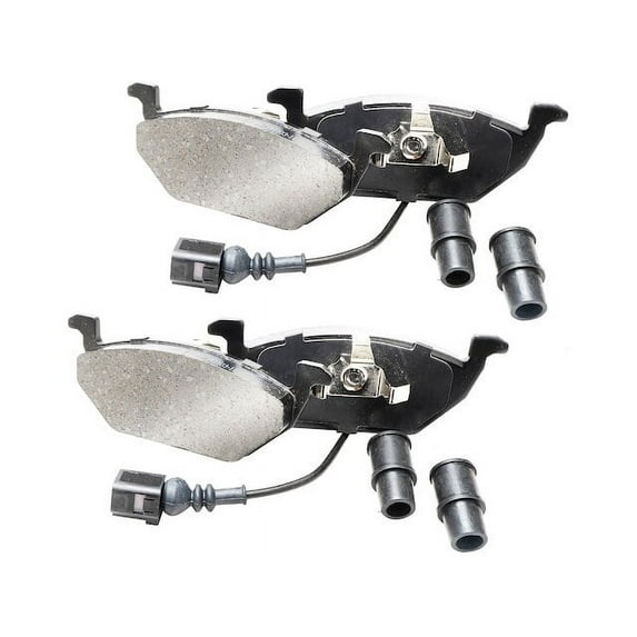 Front Brake Pad Set - Compatible with 2000 - 2010 Volkswagen Beetle 2001 2002 2003 2004 2005 2006 2007 2008 2009