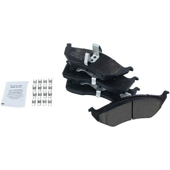 Front Brake Pad Set - Compatible with 2001 - 2002 Chrysler Prowler