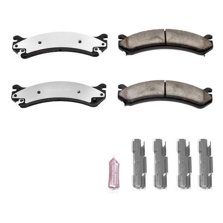 Front Brake Pad Set - Compatible with 2001 - 2003, 2005 - 2006 GMC Sierra 1500 HD 2002