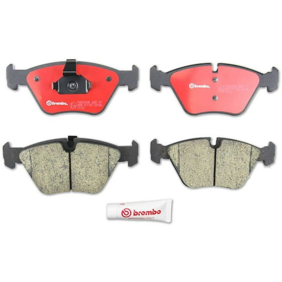 Front Brake Pad Set - Compatible with 2001 - 2004 BMW 330xi 2002 2003