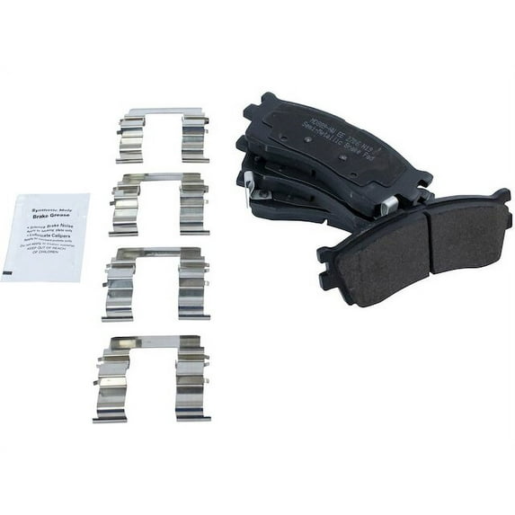 Front Brake Pad Set - Compatible with 2001 - 2004 Kia Spectra 1.8L 4-Cylinder 2002 2003