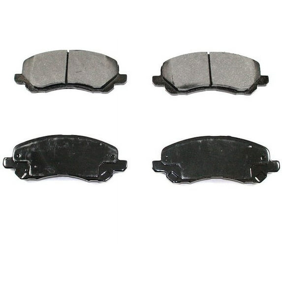 Front Brake Pad Set - Compatible with 2001 - 2005, 2007 - 2010 Chrysler Sebring 2002 2003 2004 2008 2009