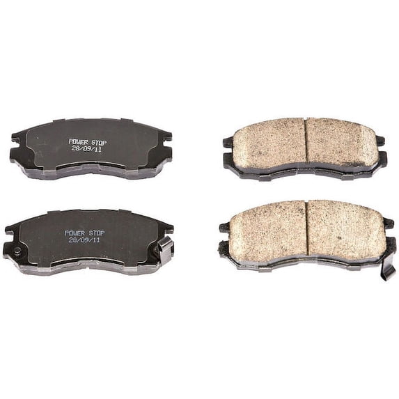 Front Brake Pad Set - Compatible with 2001 - 2005 Dodge Stratus Coupe 2.4L 4-Cylinder 2002 2003 2004