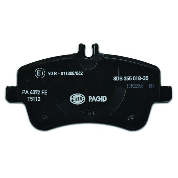 Front Brake Pad Set - Compatible with 2001 - 2005 Mercedes-Benz C240 Base 2002 2003 2004