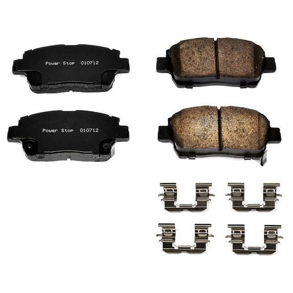 Front Brake Pad Set - Compatible with 2001 - 2005 Toyota Echo 2002 2003 2004