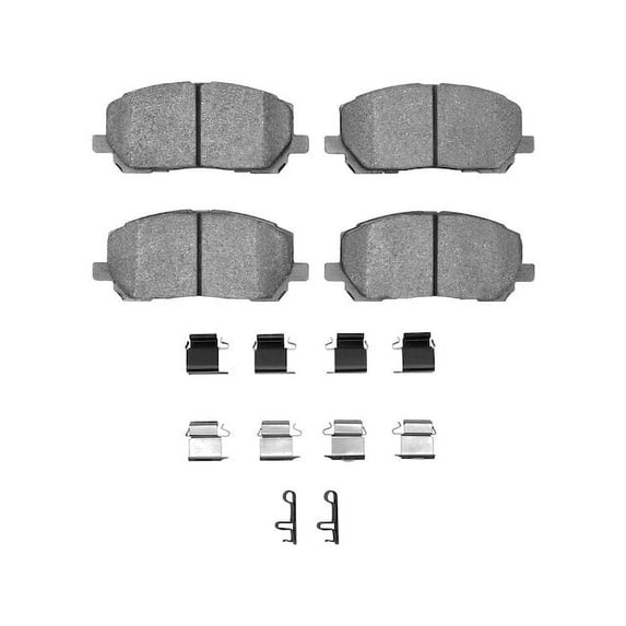 Front Brake Pad Set - Compatible with 2001 - 2007 Toyota Highlander 2002 2003 2004 2005 2006
