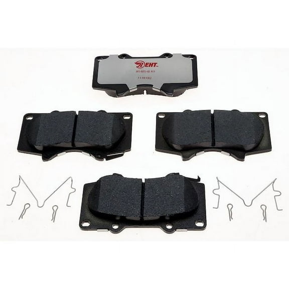 Front Brake Pad Set - Compatible with 2001 - 2007 Toyota Sequoia 2002 2003 2004 2005 2006