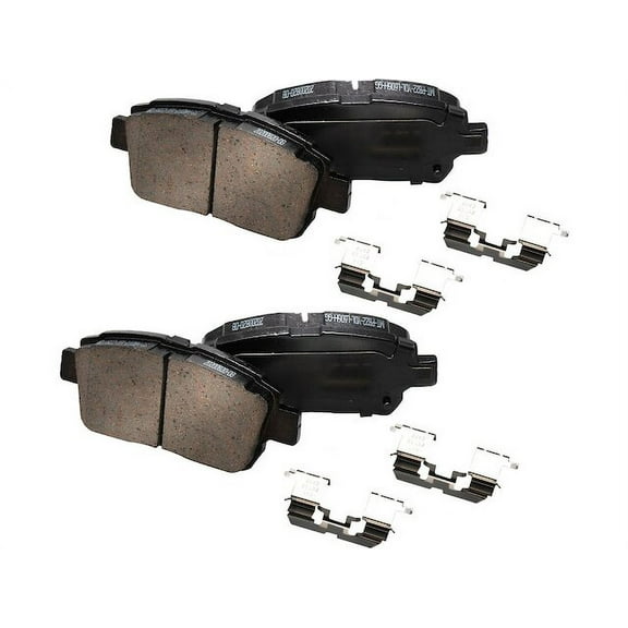 Front Brake Pad Set - Compatible with 2001 - 2009 Toyota Prius 2002 2003 2004 2005 2006 2007 2008