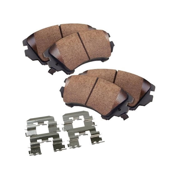 Front Brake Pad Set - Compatible with 2001 Hyundai XG300