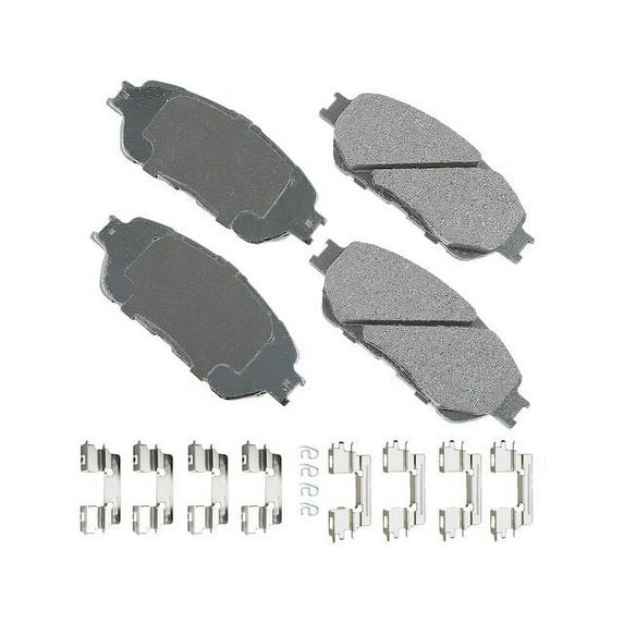 Front Brake Pad Set - Compatible with 2002 - 2003 ES300