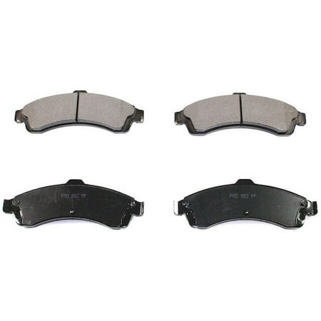 Front Brake Pad Set - Compatible with 2002 - 2004 Oldsmobile Bravada 2003