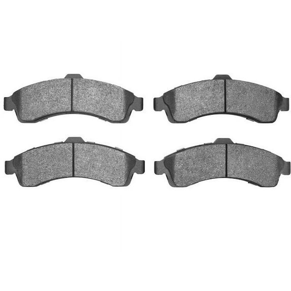 Front Brake Pad Set - Compatible with 2002 - 2005 Chevy Trailblazer EXT 2003 2004