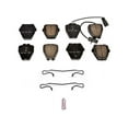 thumbnail image 1 of Front Brake Pad Set - Compatible with 2002 - 2005 Volkswagen Passat 2003 2004, 1 of 2