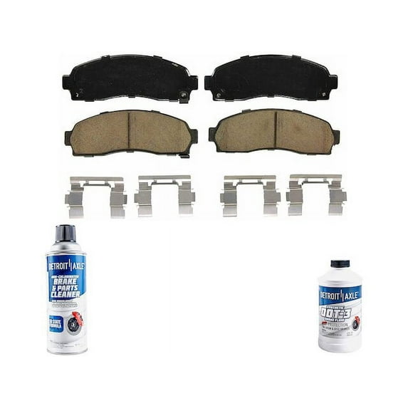 Front Brake Pad Set - Compatible with 2002 - 2007 Saturn Vue 2003 2004 2005 2006