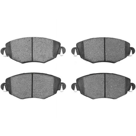 Front Brake Pad Set - Compatible with 2002 - 2008 Jaguar X-Type 2003 2004 2005 2006 2007