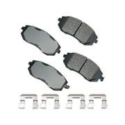 Front Brake Pad Set - Compatible with 2002 - 2013 Subaru Outback 2003 2004 2005 2006 2007 2008 2009 2010 2011 2012