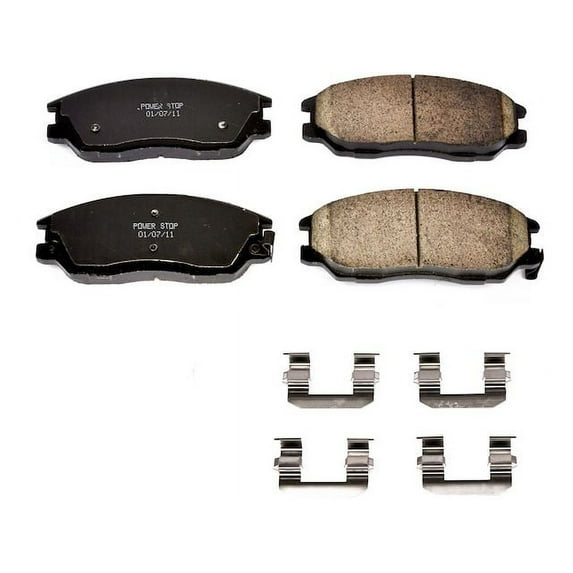 Front Brake Pad Set - Compatible with 2003 - 2005 Hyundai XG350 2004