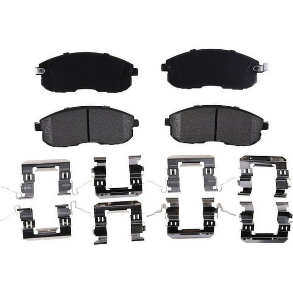 Front Brake Pad Set - Compatible with 2003 - 2005 INFINITI G35 AWD 2004