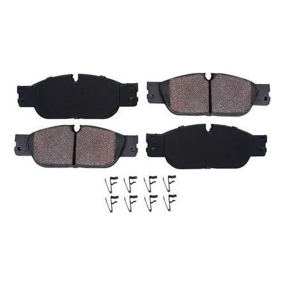 Front Brake Pad Set - Compatible with 2003 - 2005 Jaguar XJ8 2004