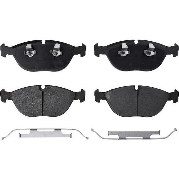 Front Brake Pad Set - Compatible with 2003 - 2006 Mercedes-Benz S430 4Matic AWD 2004 2005