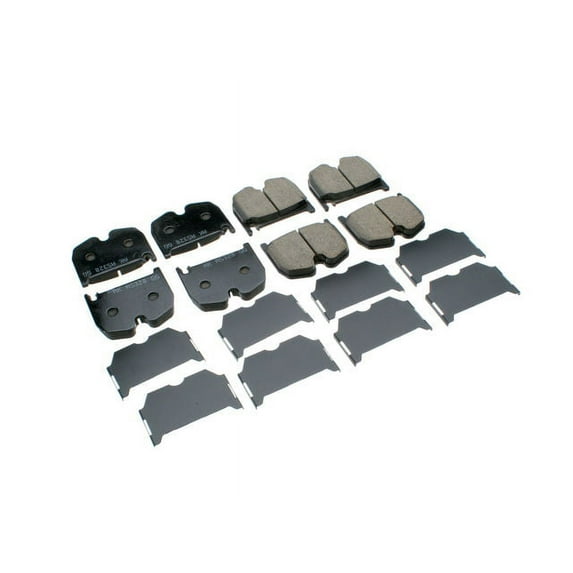 Front Brake Pad Set - Compatible with 2003 - 2006 Mercedes-Benz SL55 AMG 2004 2005