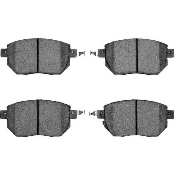 Front Brake Pad Set - Compatible with 2003 - 2007, 2009 - 2011 Nissan Murano 2004 2005 2006 2010
