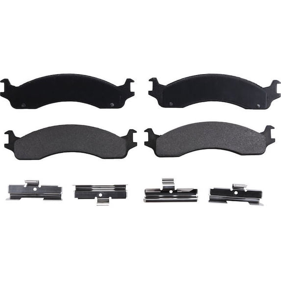 Front Brake Pad Set - Compatible with 2003 - 2007 Ford E-250 2004 2005 2006
