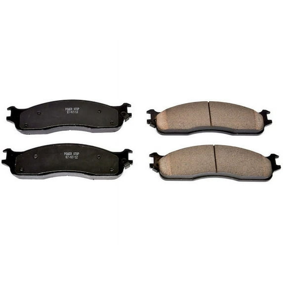 Front Brake Pad Set - Compatible with 2003 - 2008 Dodge Ram 2500 2004 2005 2006 2007
