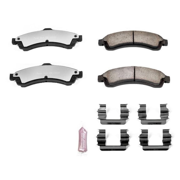 Front Brake Pad Set - Compatible with 2003 - 2008 Isuzu Ascender 2004 2005 2006 2007