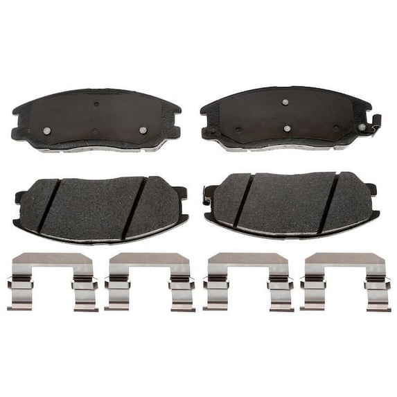 Front Brake Pad Set - Compatible with 2003 - 2009 Kia Sorento - Raybestos