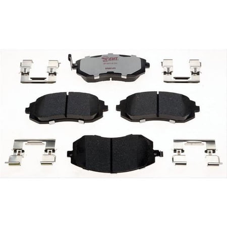 Front Brake Pad Set - Compatible with 2003 - 2010 Subaru Forester - Raybestos