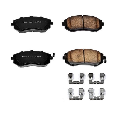 Front Brake Pad Set - Compatible with 2003 - 2010 Subaru Forester 2004 2005 2006 2007 2008 2009