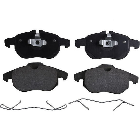 Front Brake Pad Set - Compatible with 2003 - 2011 Saab 9-3 2004 2005 2006 2007 2008 2009 2010