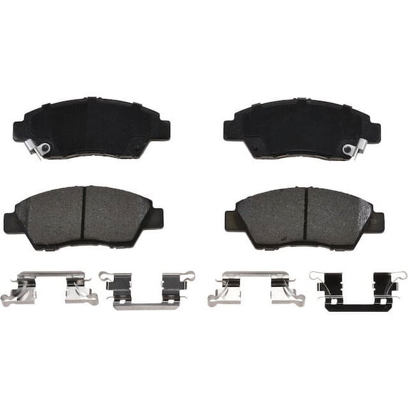Front Brake Pad Set - Compatible with 2003 - 2015 Honda Civic 2004 2005 2006 2007 2008 2009 2010 2011 2012 2013 2014