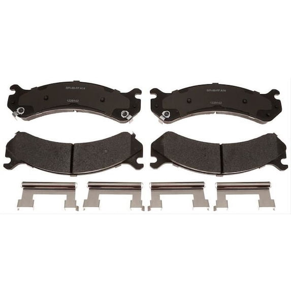 Front Brake Pad Set - Compatible with 2003 - 2017 Chevy Express 2500 2004 2005 2006 2007 2008 2009 2010 2011 2012 2013 2014 2015 2016