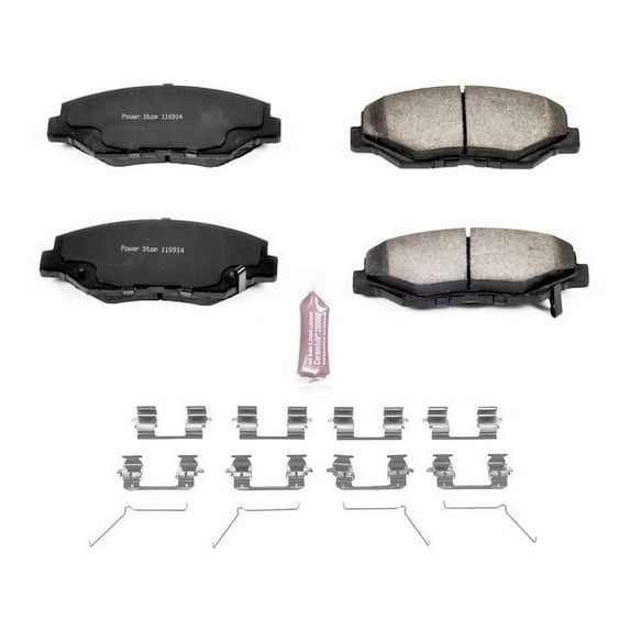 Front Brake Pad Set - Compatible with 2003 - 2017 Honda Accord Sedan 2004 2005 2006 2007 2008 2009 2010 2011 2012 2013 2014 2015 2016