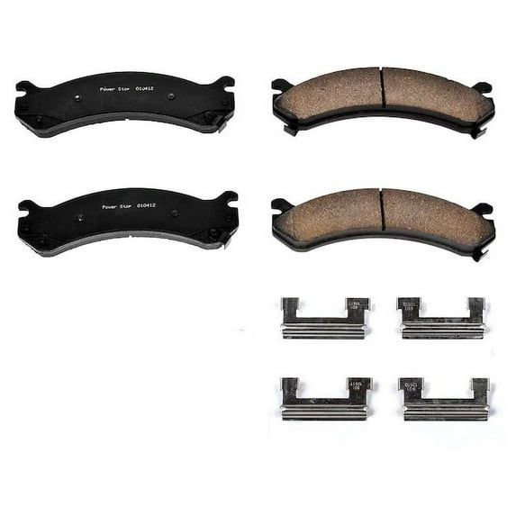 Front Brake Pad Set - Compatible with 2003 - 2020 Chevy Express 3500 2004 2005 2006 2007 2008 2009 2010 2011 2012 2013 2014 2015 2016 2017 2018 2019