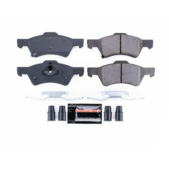 Front Brake Pad Set - Compatible with 2003 Chrysler Voyager - Power Stop
