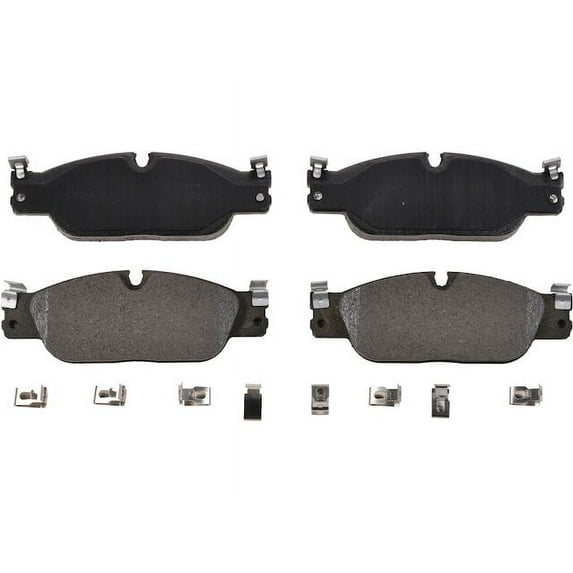 Front Brake Pad Set - Compatible with 2004 - 2005 Jaguar Vanden Plas